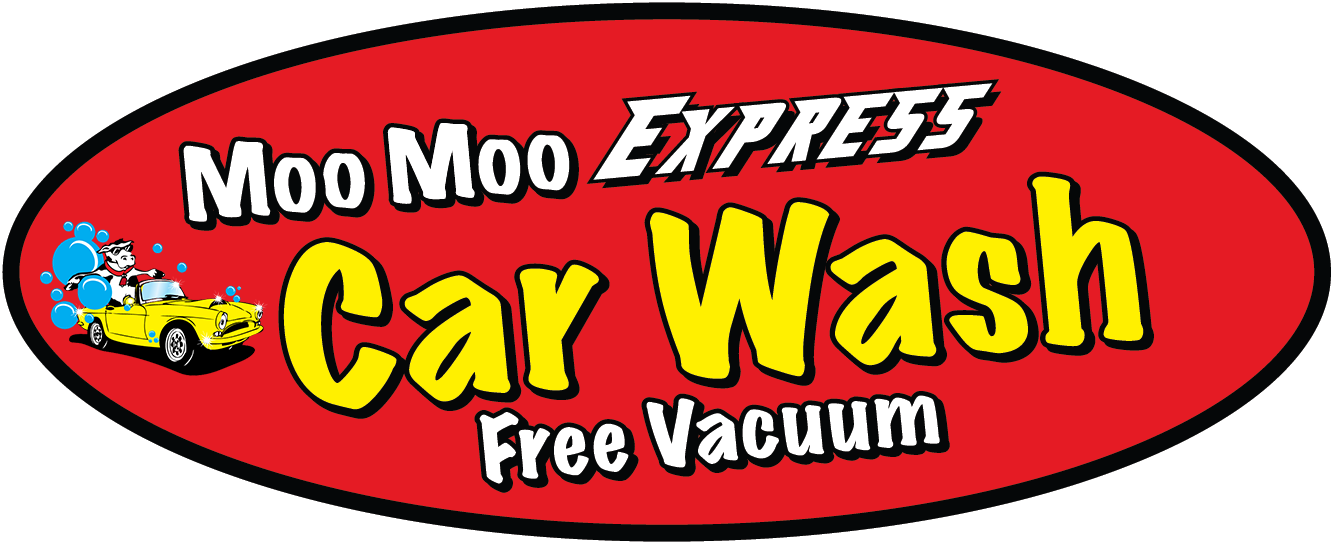 Moo Moo Car Wash Logo